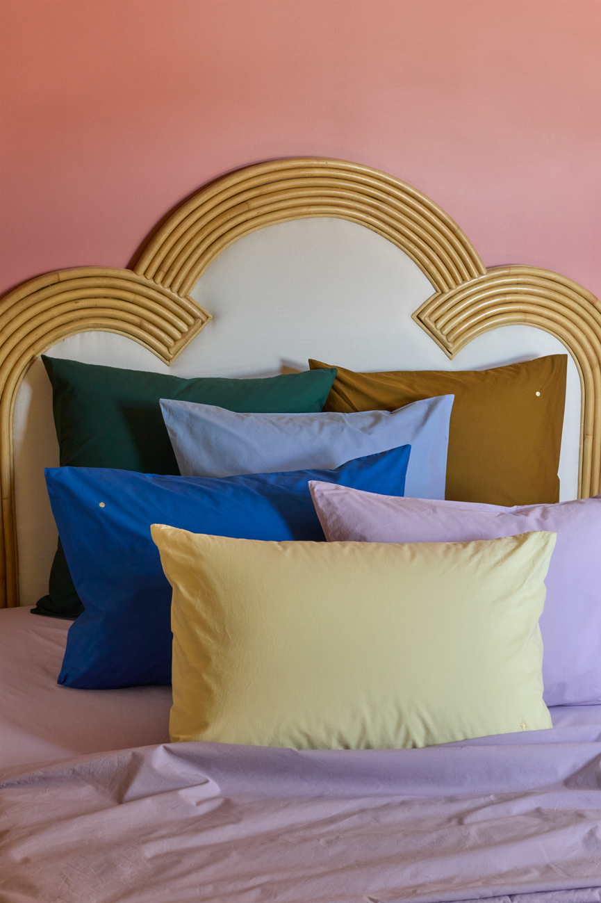 linge-de-lit-cerise-gateau linge de lit coloré signé la cerise sur le gâteau